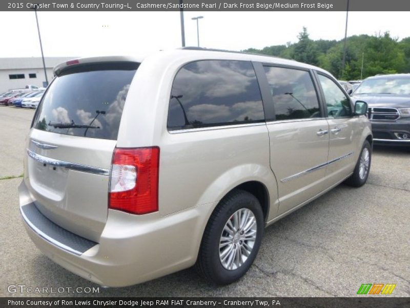 Cashmere/Sandstone Pearl / Dark Frost Beige/Medium Frost Beige 2015 Chrysler Town & Country Touring-L
