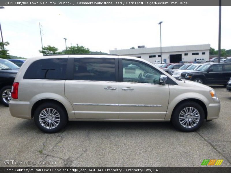Cashmere/Sandstone Pearl / Dark Frost Beige/Medium Frost Beige 2015 Chrysler Town & Country Touring-L