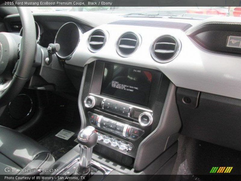 Black / Ebony 2015 Ford Mustang EcoBoost Premium Coupe