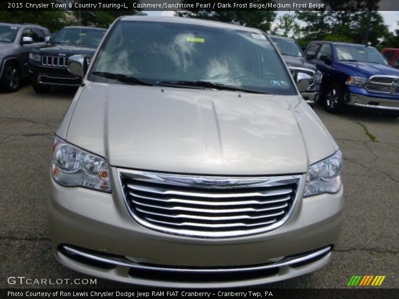 Cashmere/Sandstone Pearl / Dark Frost Beige/Medium Frost Beige 2015 Chrysler Town & Country Touring-L