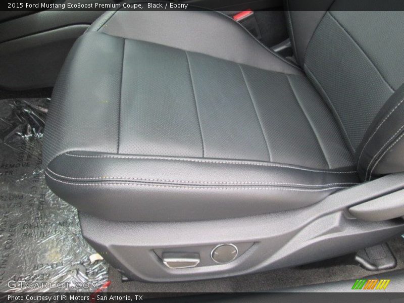 Black / Ebony 2015 Ford Mustang EcoBoost Premium Coupe
