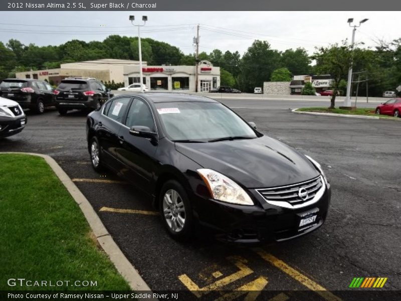 Super Black / Charcoal 2012 Nissan Altima 2.5 SL