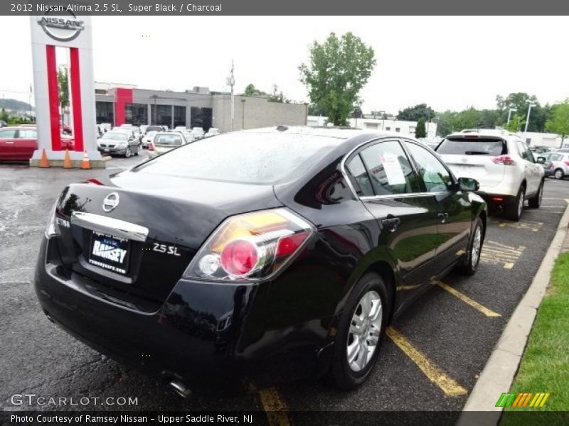 Super Black / Charcoal 2012 Nissan Altima 2.5 SL