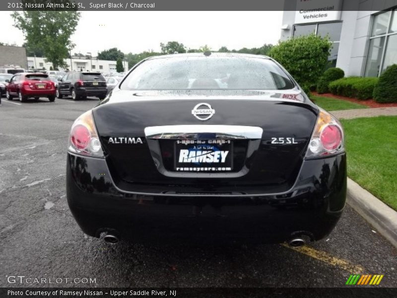 Super Black / Charcoal 2012 Nissan Altima 2.5 SL