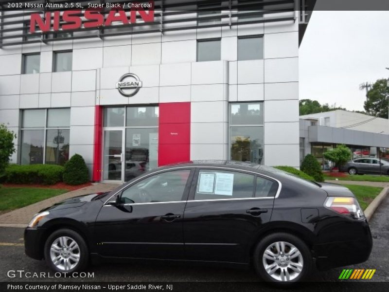 Super Black / Charcoal 2012 Nissan Altima 2.5 SL