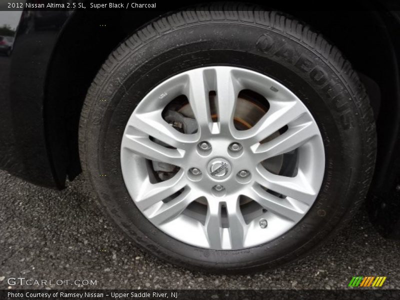 Super Black / Charcoal 2012 Nissan Altima 2.5 SL