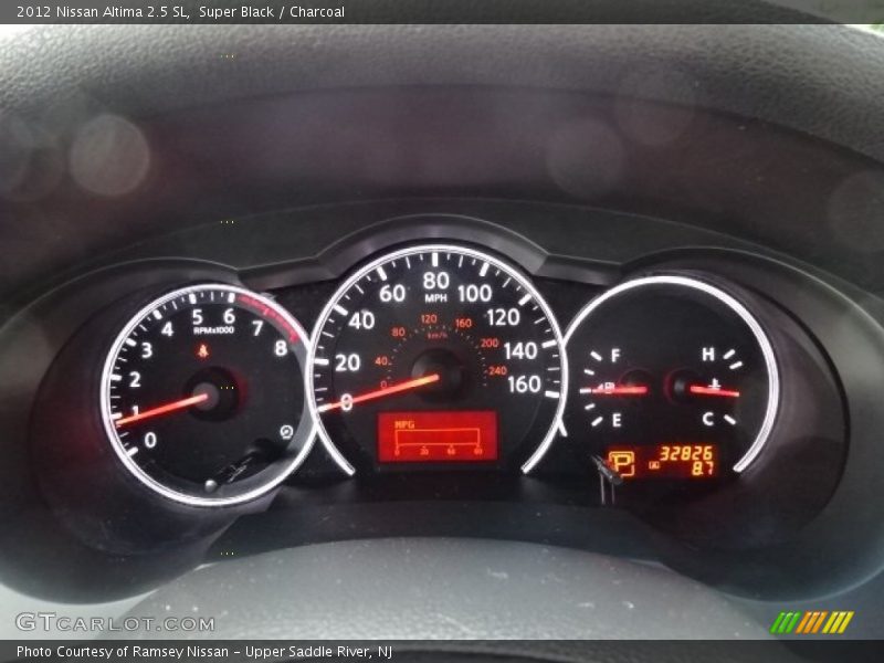 Super Black / Charcoal 2012 Nissan Altima 2.5 SL