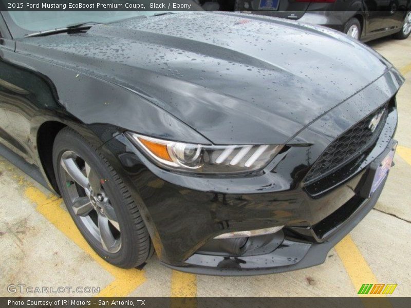 Black / Ebony 2015 Ford Mustang EcoBoost Premium Coupe