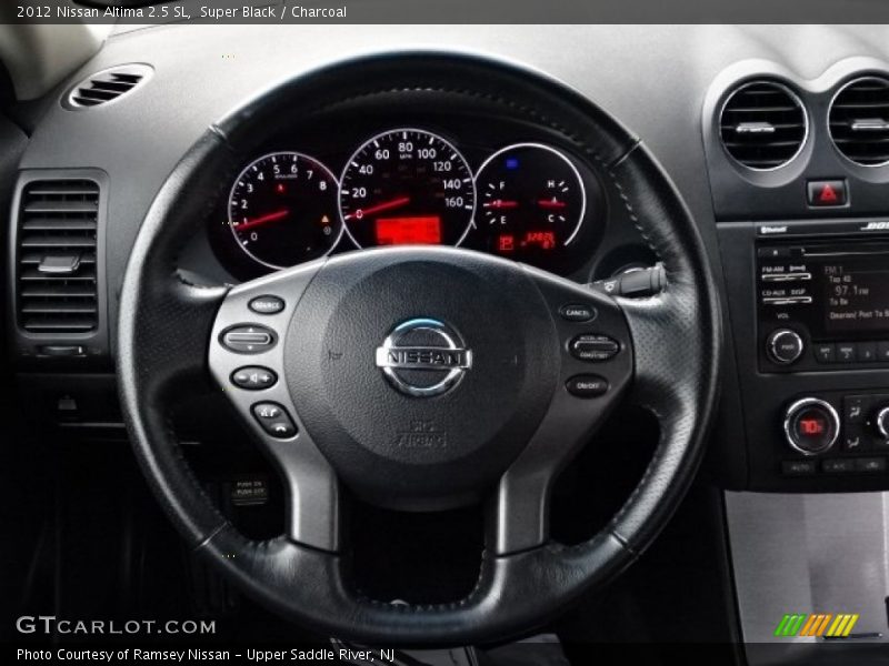 Super Black / Charcoal 2012 Nissan Altima 2.5 SL