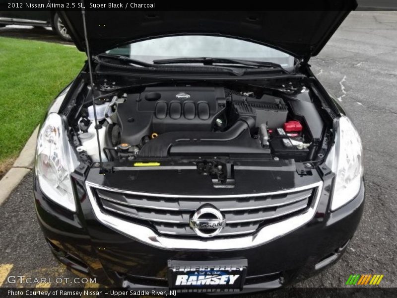 Super Black / Charcoal 2012 Nissan Altima 2.5 SL