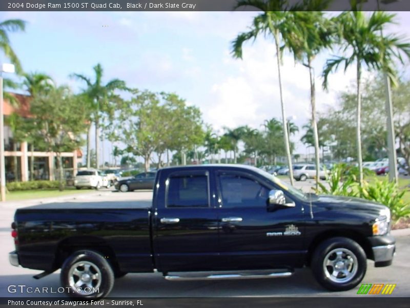 Black / Dark Slate Gray 2004 Dodge Ram 1500 ST Quad Cab