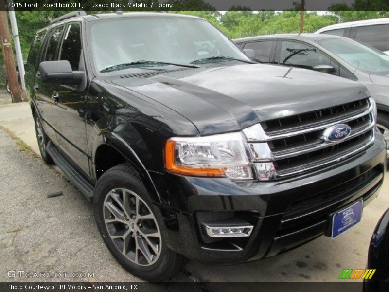 Tuxedo Black Metallic / Ebony 2015 Ford Expedition XLT