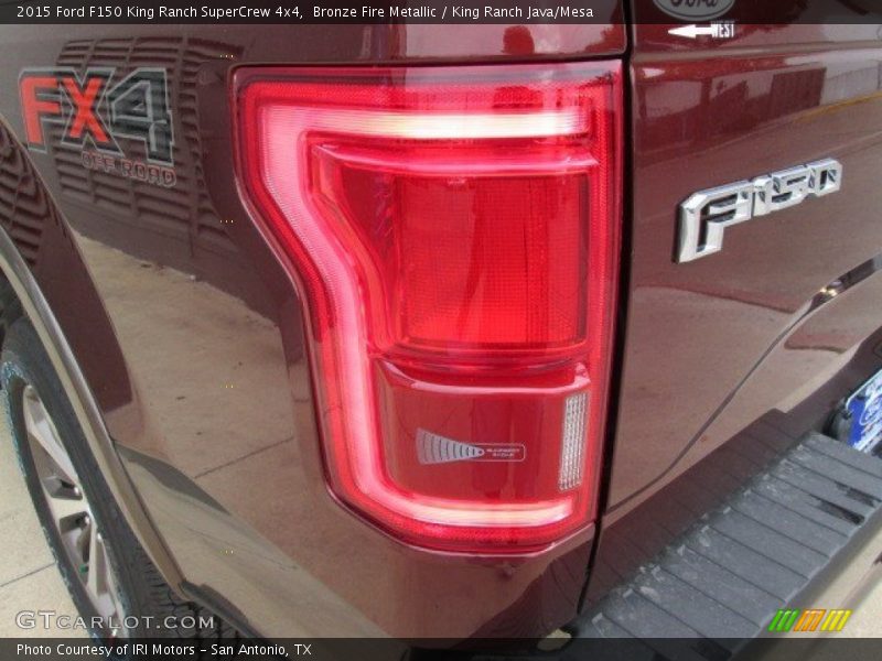 Bronze Fire Metallic / King Ranch Java/Mesa 2015 Ford F150 King Ranch SuperCrew 4x4