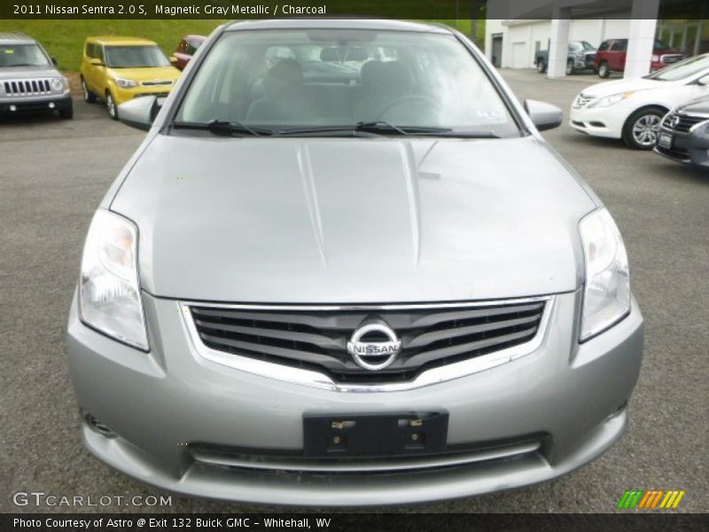 Magnetic Gray Metallic / Charcoal 2011 Nissan Sentra 2.0 S