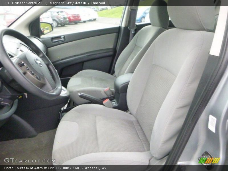 Magnetic Gray Metallic / Charcoal 2011 Nissan Sentra 2.0 S