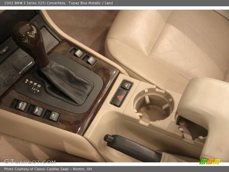 Topaz Blue Metallic / Sand 2002 BMW 3 Series 325i Convertible