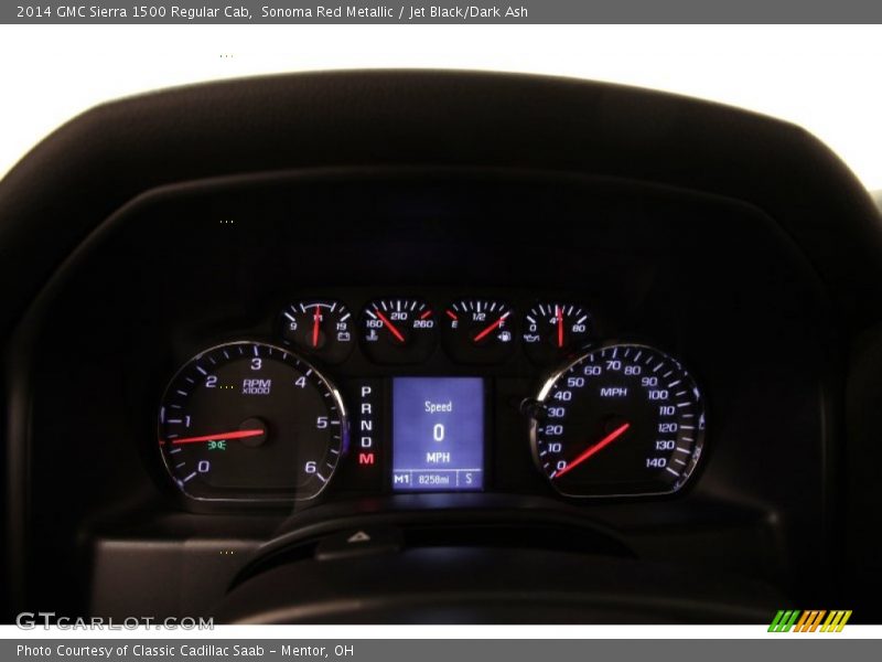 Sonoma Red Metallic / Jet Black/Dark Ash 2014 GMC Sierra 1500 Regular Cab