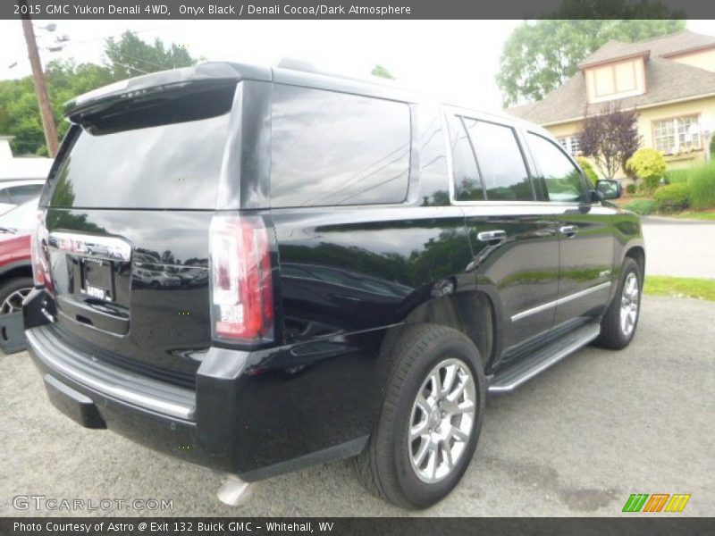 Onyx Black / Denali Cocoa/Dark Atmosphere 2015 GMC Yukon Denali 4WD
