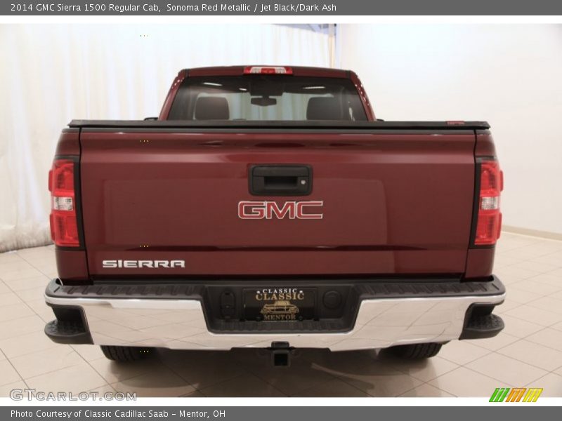 Sonoma Red Metallic / Jet Black/Dark Ash 2014 GMC Sierra 1500 Regular Cab