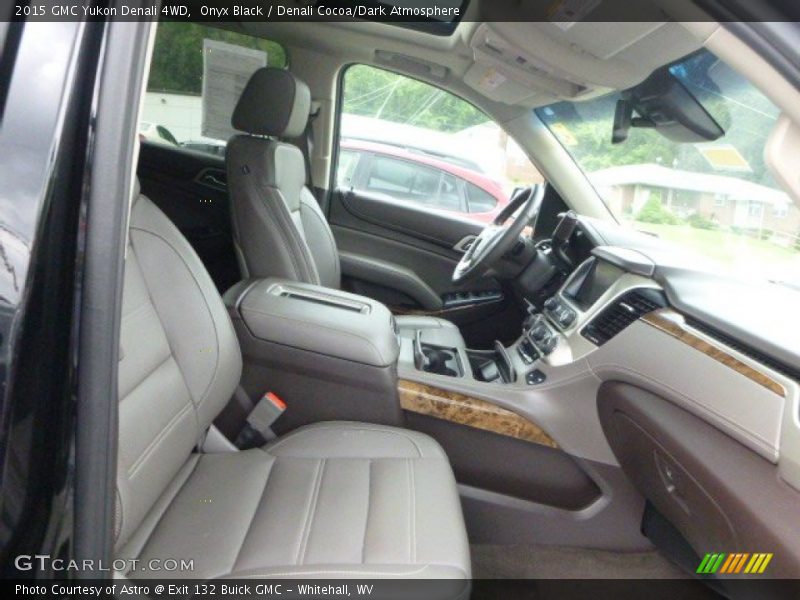 Onyx Black / Denali Cocoa/Dark Atmosphere 2015 GMC Yukon Denali 4WD