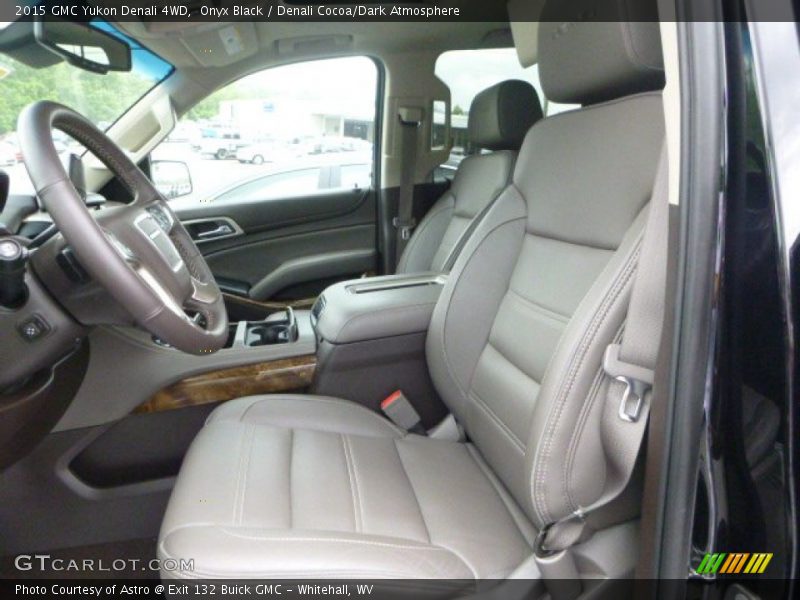 Onyx Black / Denali Cocoa/Dark Atmosphere 2015 GMC Yukon Denali 4WD