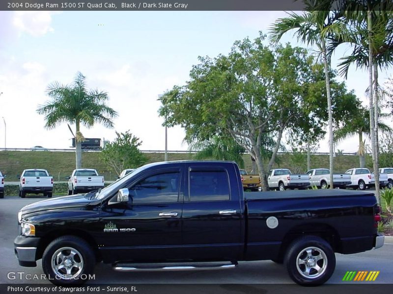 Black / Dark Slate Gray 2004 Dodge Ram 1500 ST Quad Cab