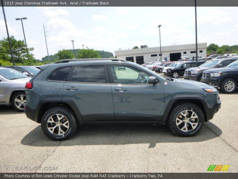 Anvil / Trailhawk Black 2015 Jeep Cherokee Trailhawk 4x4