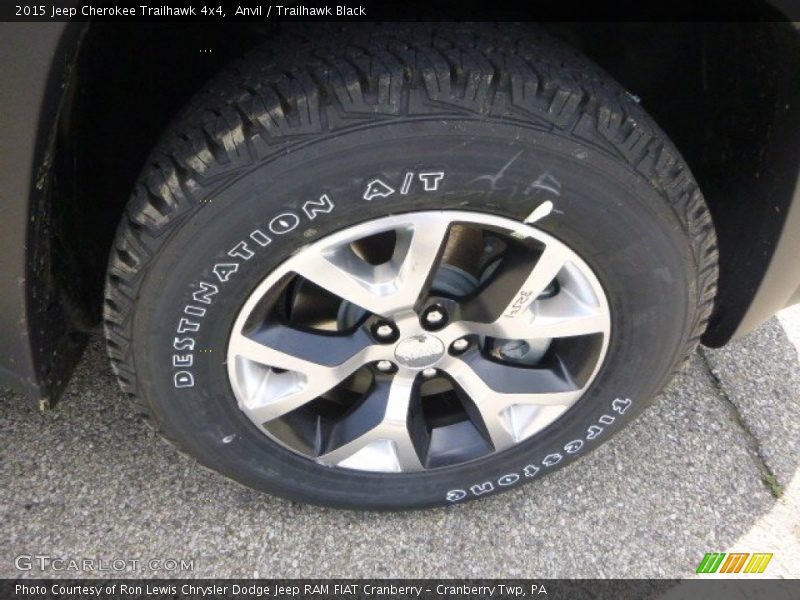 Anvil / Trailhawk Black 2015 Jeep Cherokee Trailhawk 4x4