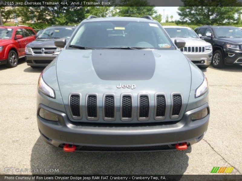 Anvil / Trailhawk Black 2015 Jeep Cherokee Trailhawk 4x4