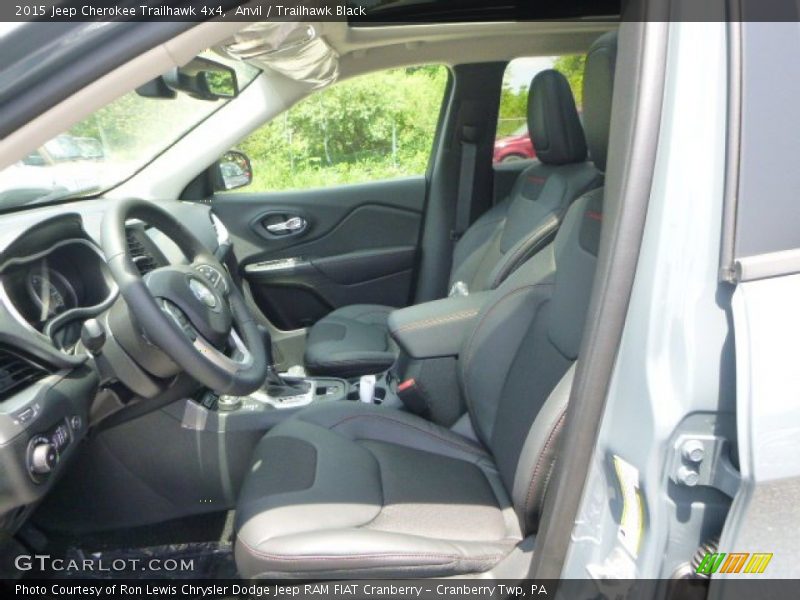 Anvil / Trailhawk Black 2015 Jeep Cherokee Trailhawk 4x4
