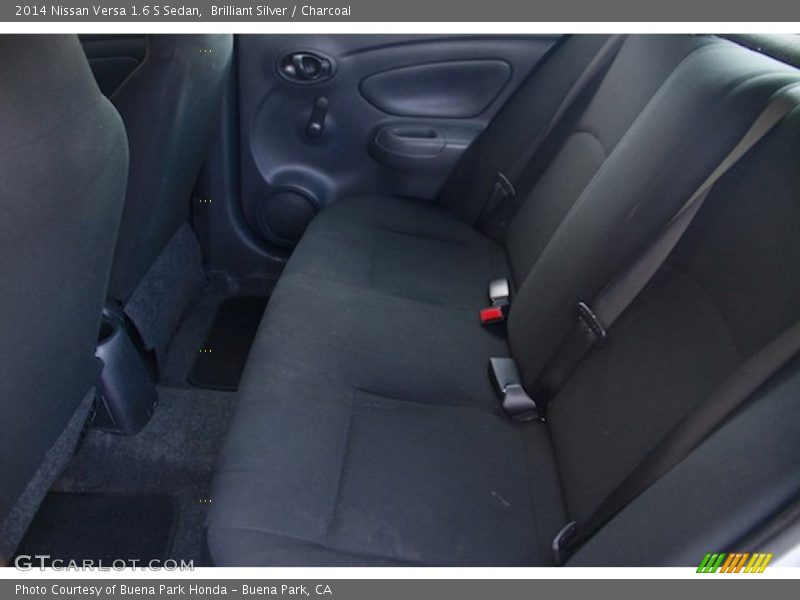 Brilliant Silver / Charcoal 2014 Nissan Versa 1.6 S Sedan