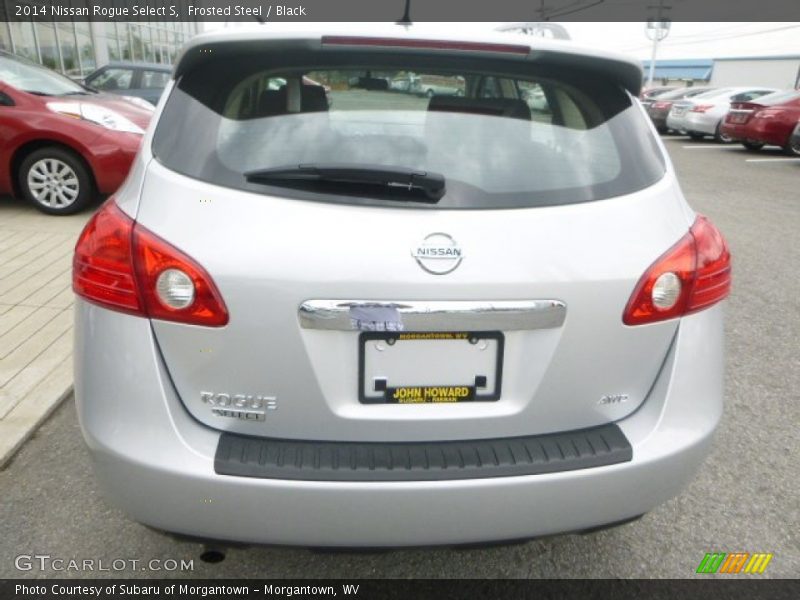 Frosted Steel / Black 2014 Nissan Rogue Select S