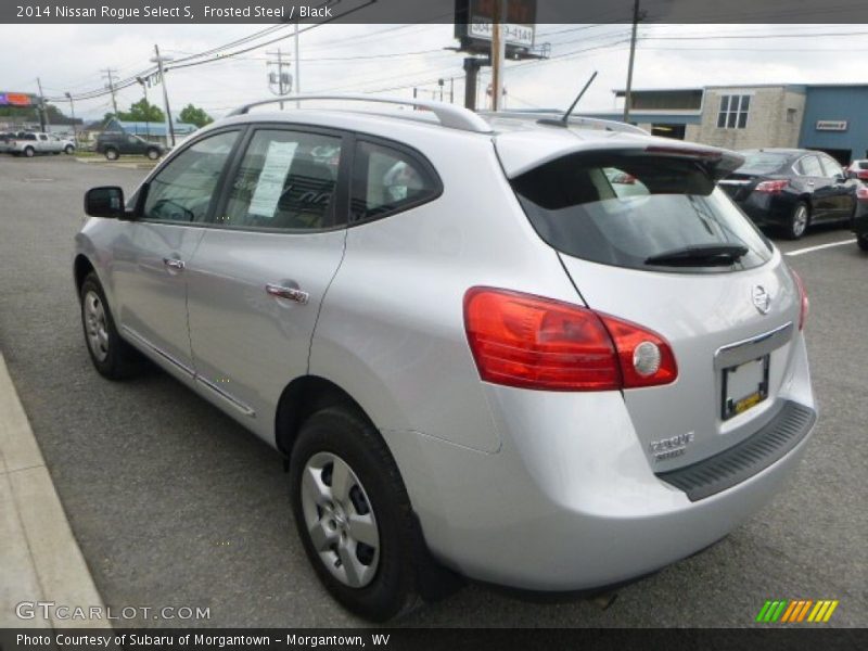 Frosted Steel / Black 2014 Nissan Rogue Select S