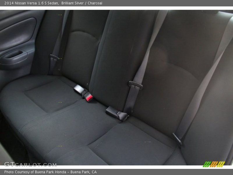 Brilliant Silver / Charcoal 2014 Nissan Versa 1.6 S Sedan