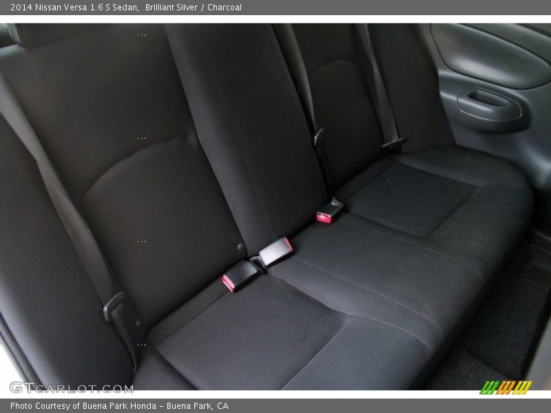 Brilliant Silver / Charcoal 2014 Nissan Versa 1.6 S Sedan