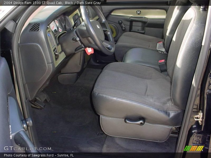 Black / Dark Slate Gray 2004 Dodge Ram 1500 ST Quad Cab