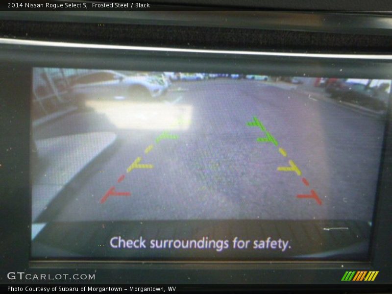 Frosted Steel / Black 2014 Nissan Rogue Select S