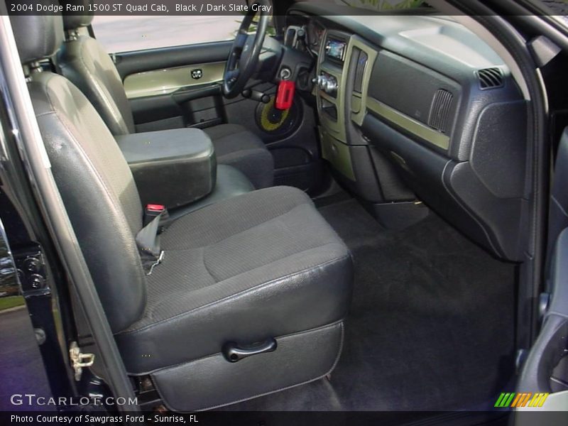 Black / Dark Slate Gray 2004 Dodge Ram 1500 ST Quad Cab