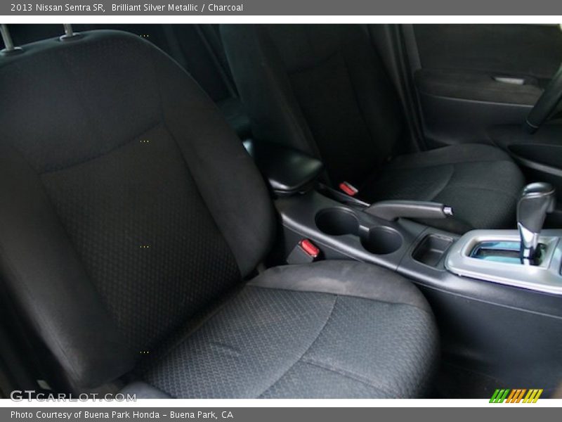 Brilliant Silver Metallic / Charcoal 2013 Nissan Sentra SR