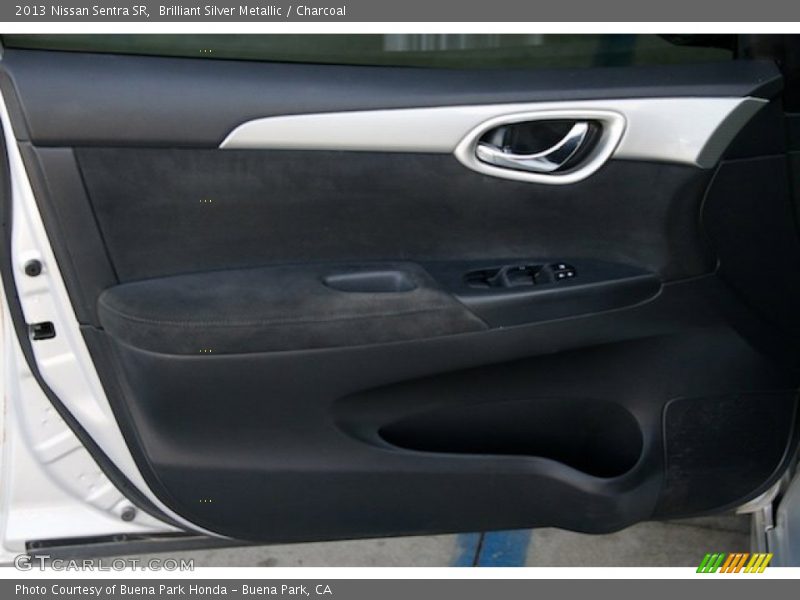 Brilliant Silver Metallic / Charcoal 2013 Nissan Sentra SR