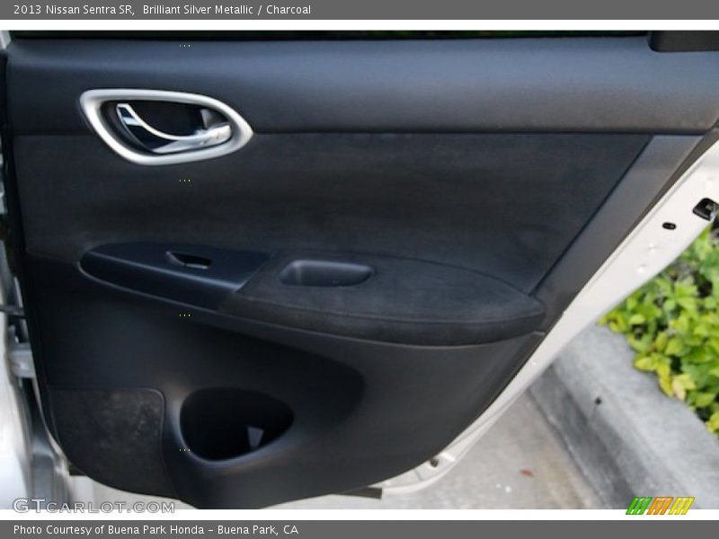 Brilliant Silver Metallic / Charcoal 2013 Nissan Sentra SR