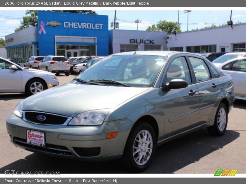 Liquid Grey Metallic / Dark Pebble/Light Pebble 2006 Ford Focus ZX4 SE Sedan