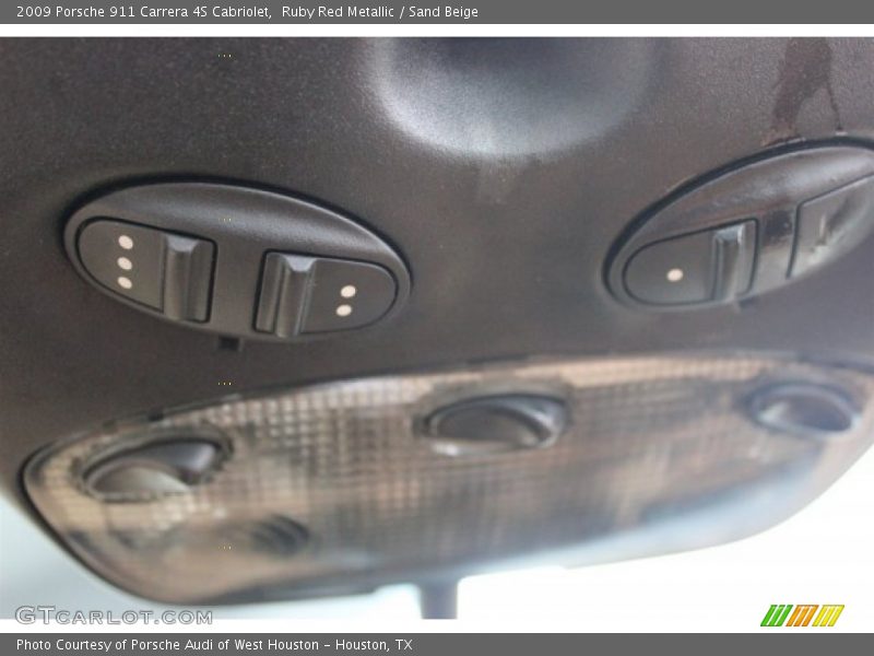 Ruby Red Metallic / Sand Beige 2009 Porsche 911 Carrera 4S Cabriolet
