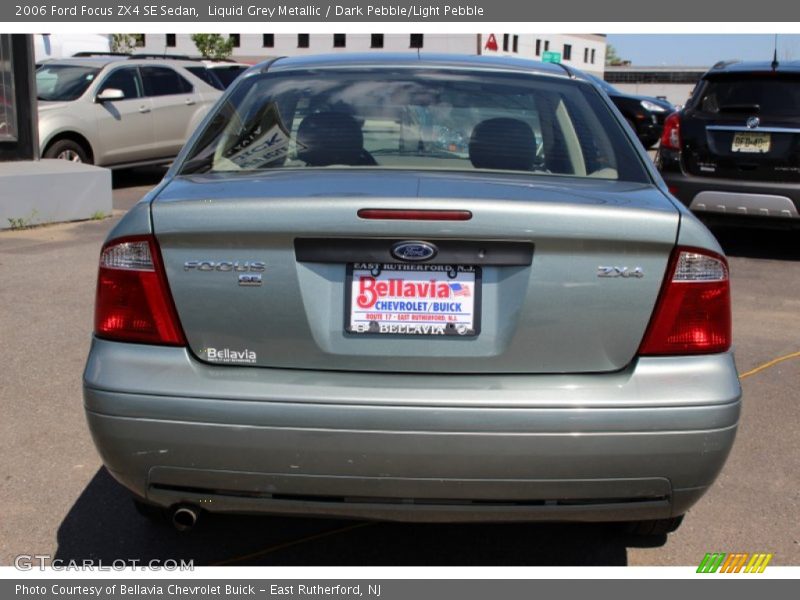 Liquid Grey Metallic / Dark Pebble/Light Pebble 2006 Ford Focus ZX4 SE Sedan