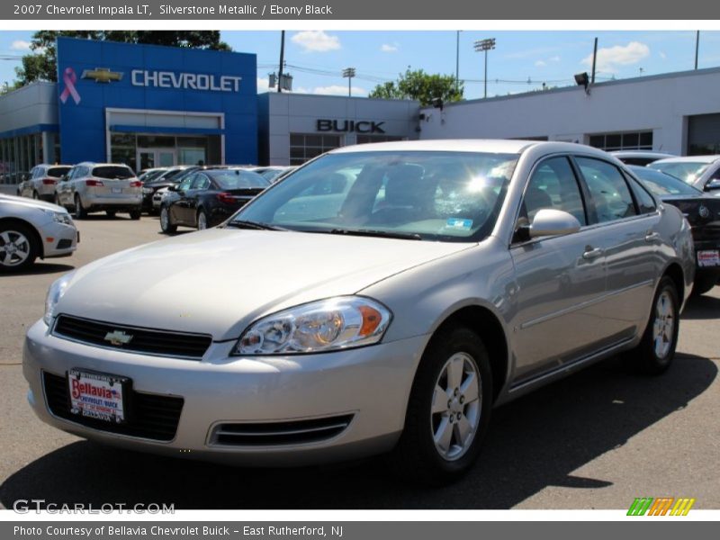 Silverstone Metallic / Ebony Black 2007 Chevrolet Impala LT