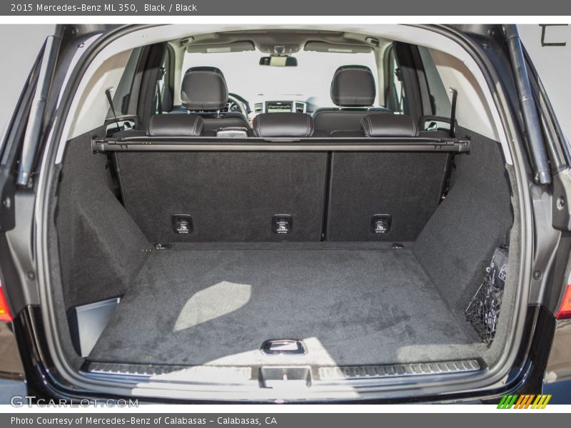 Black / Black 2015 Mercedes-Benz ML 350