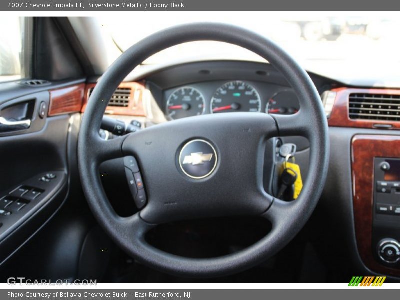 Silverstone Metallic / Ebony Black 2007 Chevrolet Impala LT