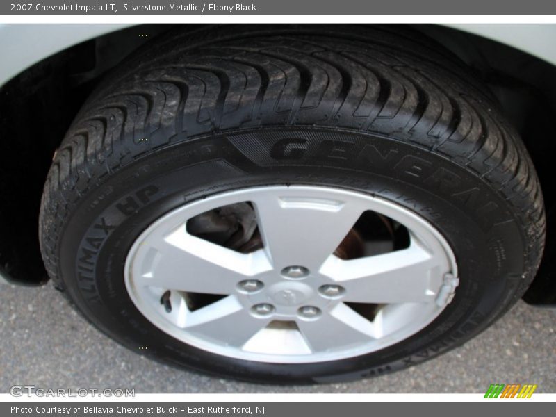 Silverstone Metallic / Ebony Black 2007 Chevrolet Impala LT