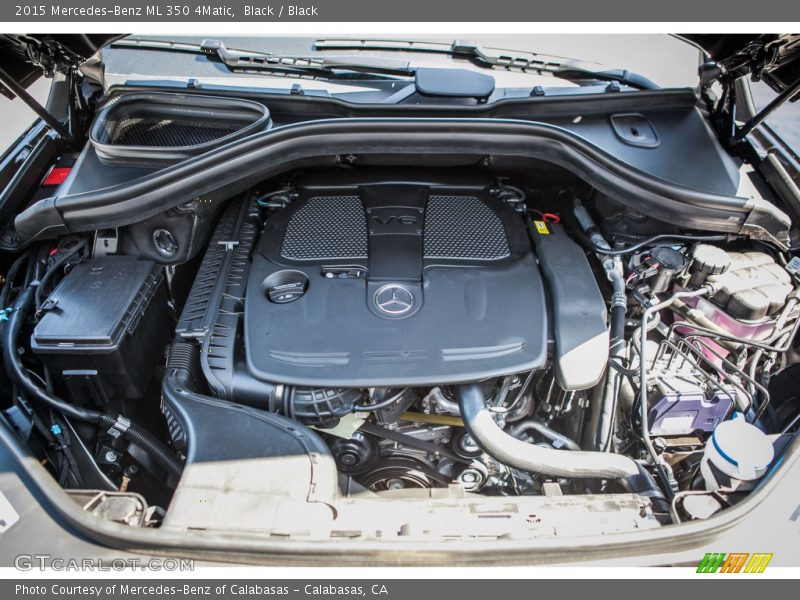 Black / Black 2015 Mercedes-Benz ML 350 4Matic