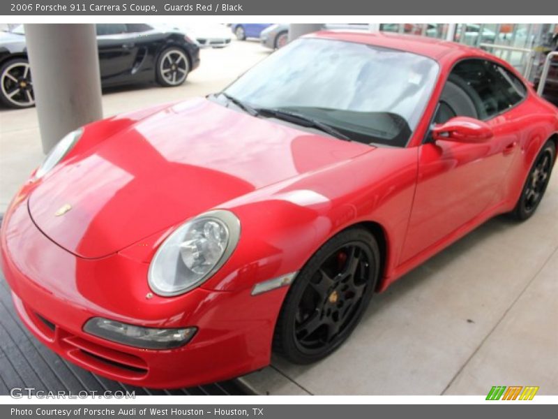 Guards Red / Black 2006 Porsche 911 Carrera S Coupe